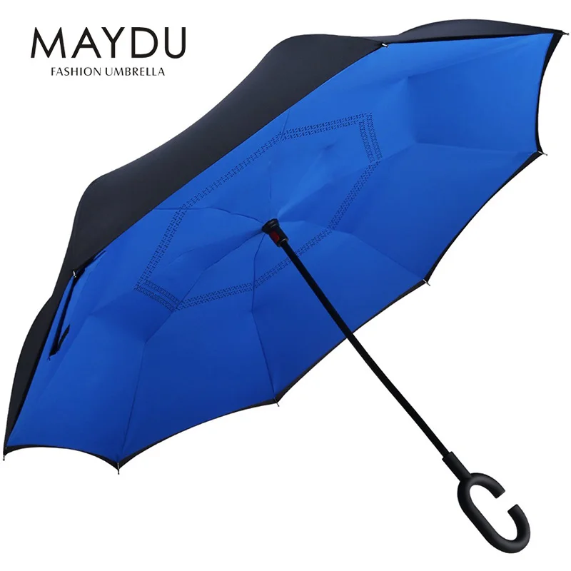 

Shanghai MAYDU inverted umbrella cheap wholesale reverse umbrella solar, Customized color