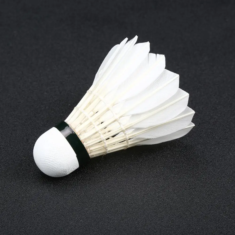 

sandwich maker professional badminton products goose feather parts of shuttlecock in badminton, White