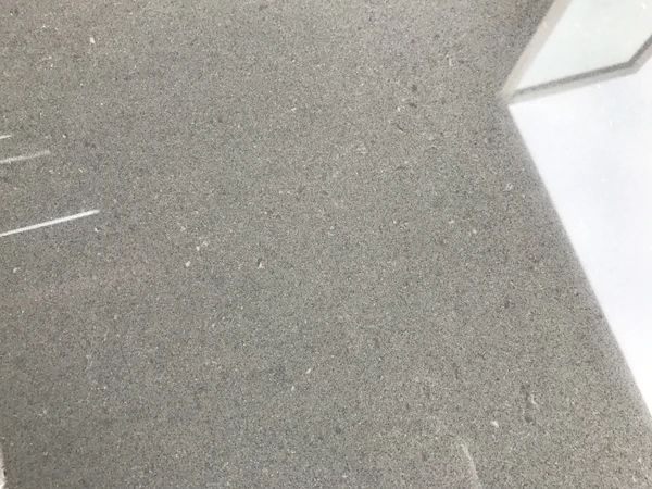 Baldosa de porcelanato pulido de cristal gris oscuro de doble carga