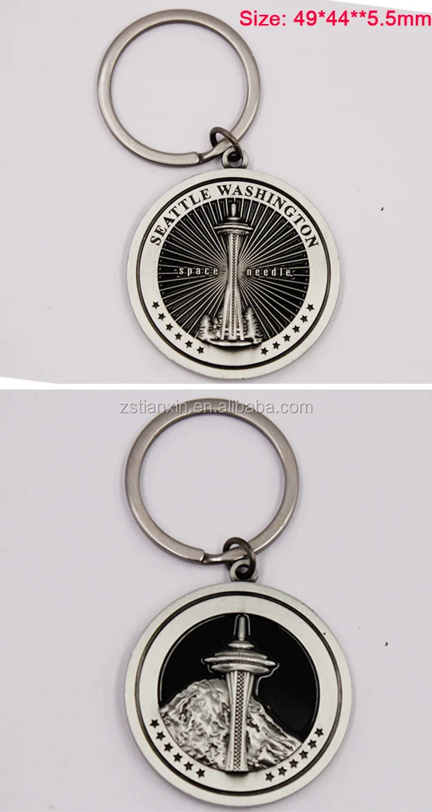 Usa Seattle Space Needle Building Souvenirs Key Chain In Round Shape Buy Tourism Souvenir Keychain Custom Usa Seattle Souvenir Keying Tourism 3d Tourist Keychain Product On Alibaba Com
