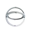 Mid opening aluminium round window with double glass