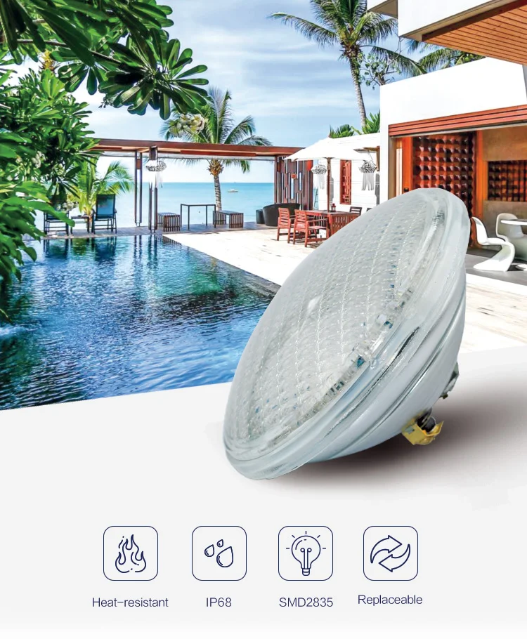 Swimming Pool Light Wall Mounted IP68 Waterproof ABS Astral 25W
