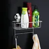 Bathroom Shampoo body lotion shower cream Shelf Storage with towel hookd bath shower set