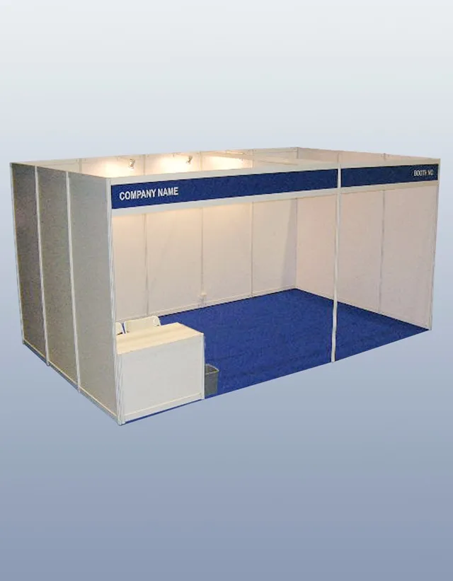 3x3m Standard Booth For Exhibition Expo Hall,Modular Shell Scheme Stand