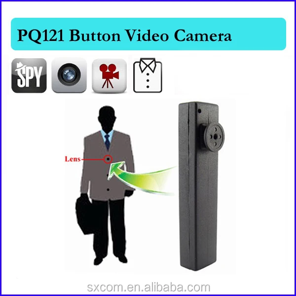 Button camera mini dvr spy camera Camcorder Video Recorder DV Cam shirt button hidden camera take photo PQ121