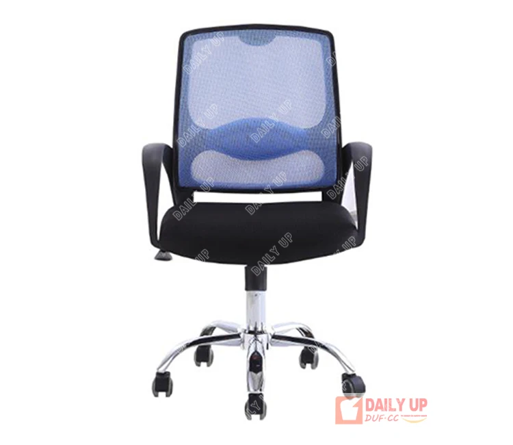Cheap Mesh Office Chair Mid-back Swivel Chair Base Ergonomic Office Chair with Chromed Base