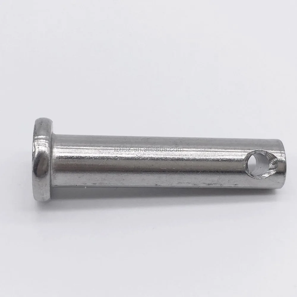 Flat Head Aluminum Clevis Pins With Hole In End Buy Aluminum Clevis