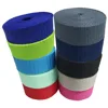 Custom 10mm wide black color flat shape polypropylene pp webbing nylon webbing