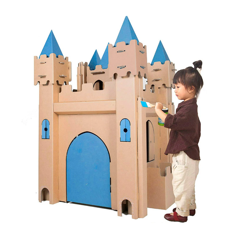 Baby castle. Замок из картона. Замок из картона большой. Замок из гофрокартона. Замки из картона большие для детей.