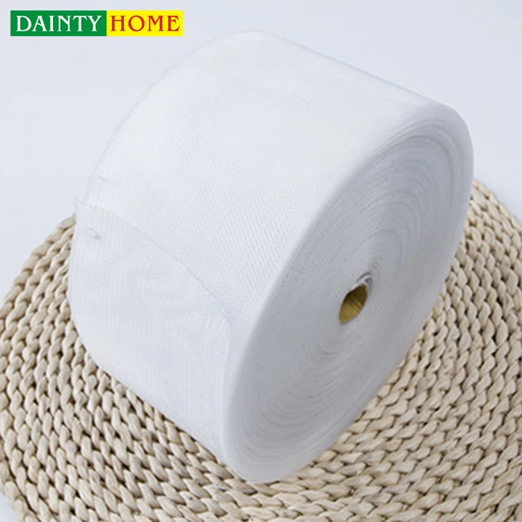 

2021 Accessories Transparent Nylon Elastic Curtain Pleat Tape, White