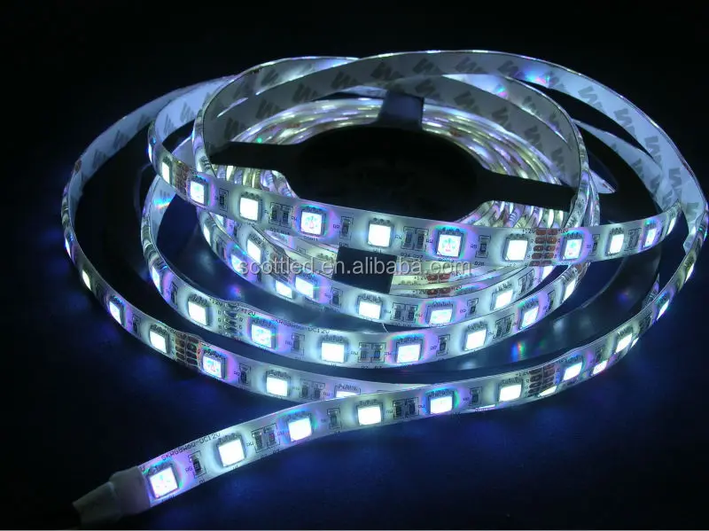 SMD 5050 Waterproof 300leds RGBW Flexible LED Strip Light; 60leds/m; 300leds/roll