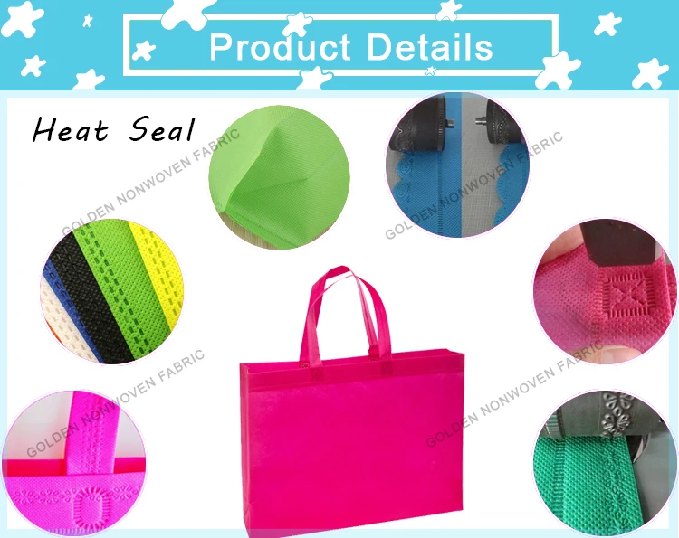 Cheap Recycled Non Woven Fabric Cloth Custom Printing Grocery Tote Shopping Pp Non-Woven Bag