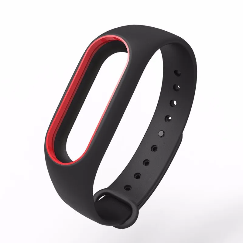 Silicone Wrist Strap WristBand Bracelet Replacement for XIAOMI MI Band miband 2 