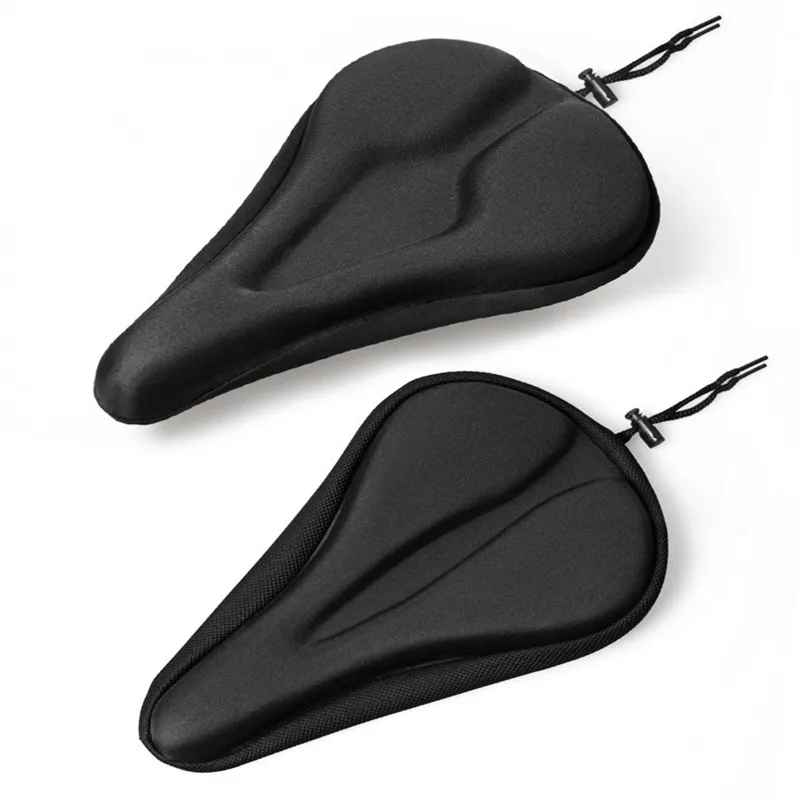

Color unisex comfortable silicone bike saddle seat cushion pad cover for mountain biking