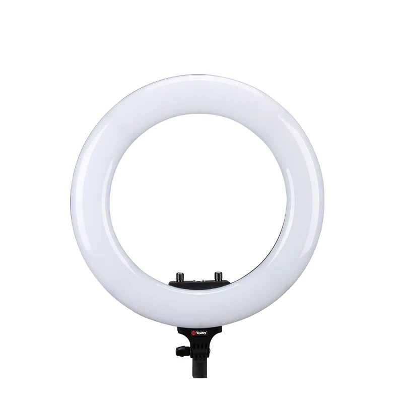 

R48B 2018 Led Circle Ring Light Fill Light with Camera and Mobile Phone Stand Clip for Broadcast and Makeup Hairdressing