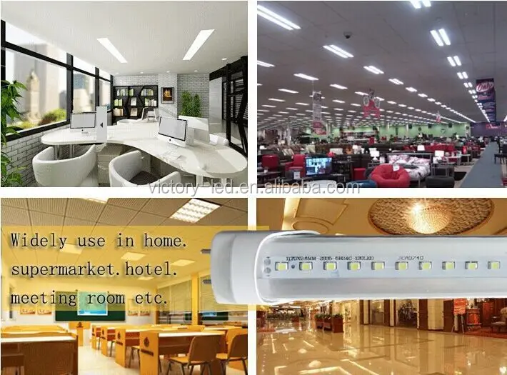 22W 70W Replacement Energy Saving LED T8 dlc Tube for 1200mm 1.2m 4ft Fluorescent Replacement Light Lamp