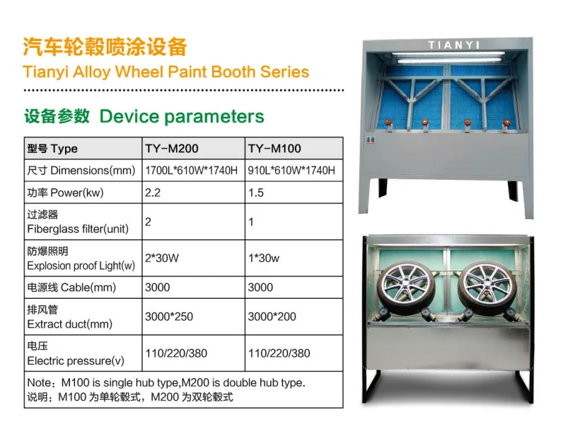 Luxurious Alloy Wheel Spray Booth With Heating System Buy Alloy Wheel