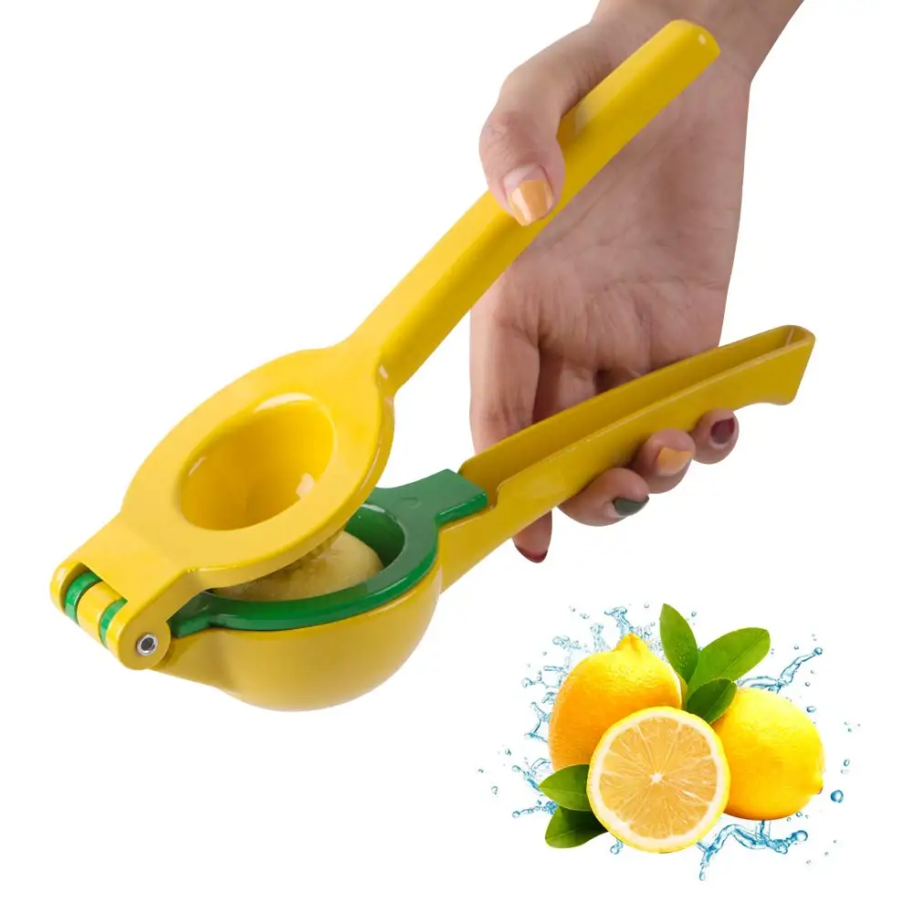 

Heavy Duty Manual Citrus Juice Press metal lemon lime squeezer