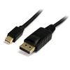 Mini DP ( Thunderbolt Compatible ) to Display Port Adapter Male to Male Gold-Plated Cord For Macbook , Lenew , Dell and more