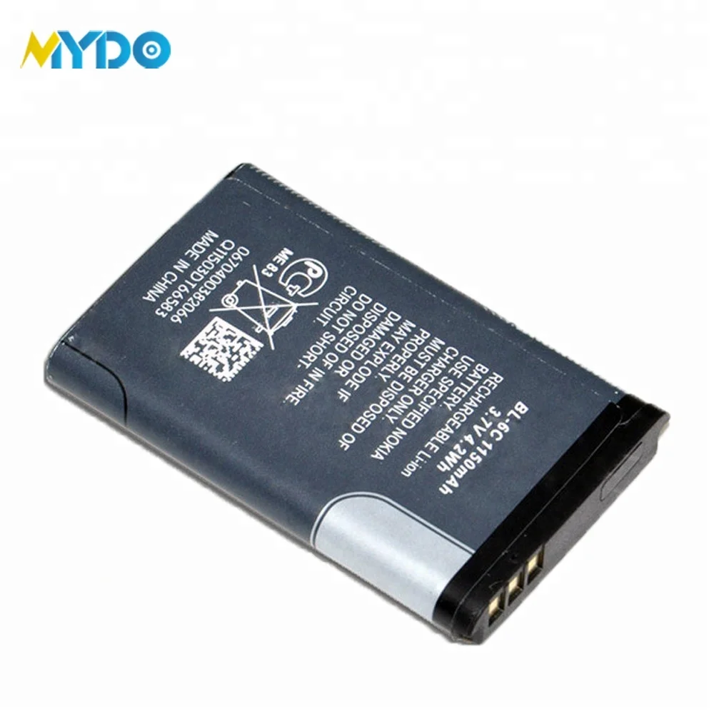 

Wholesale mobile battery factory manufacture full cell garde AAA quality phone batteries battery for Nokia BL-6C