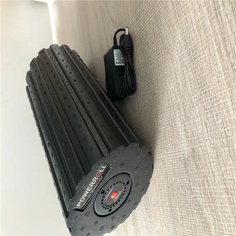 Top Selling Electric Vibrating Foam Roller Rechargeable Electric Massager Yoga Fitness Roller