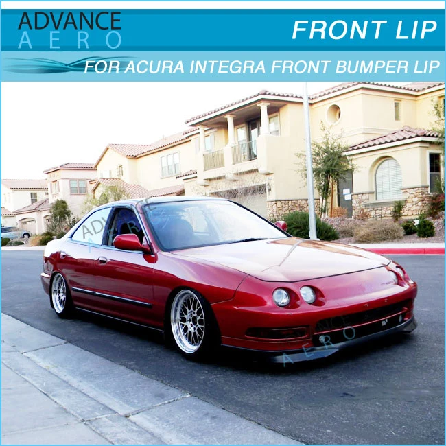 For Acura Integra 94 97 Type R Style Pu Front Bumper Lip Spoiler Poly Urethane Body Kit Buy For Acura Integra 94 97 Front Bumper Lip Pu Body Kit For