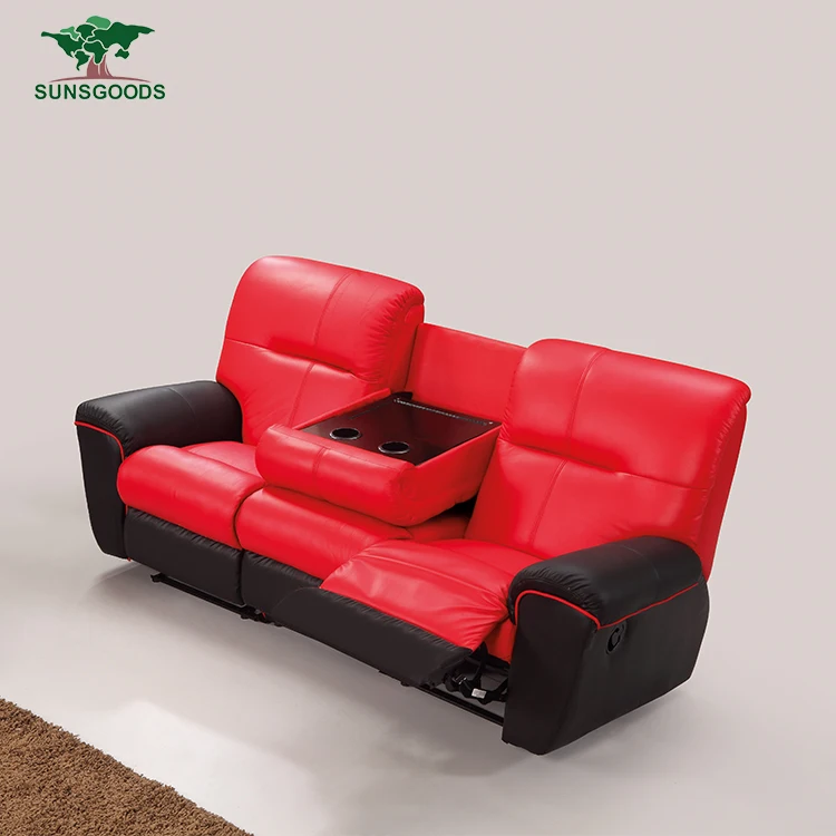New Design Dubai Recliner Furniture Sofa,Recliner Sofa With Coffee