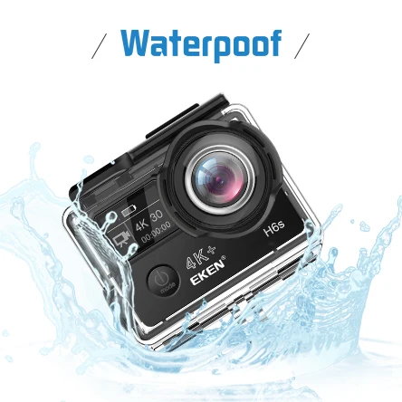 Action Camera EKEN H6S Ultra HD 4K WiFi EIS Electronic Image Stabilization Pana  sonic34112 Sensor 1080P Pro Sport DV Camera