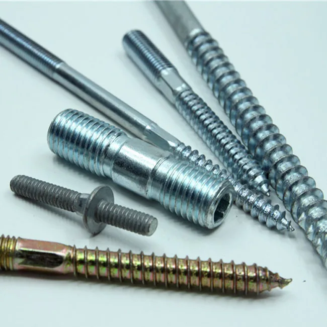 10x Gewindestangen M6 1/4x2 Zoll - Verzinkt Für Möbel & Garten