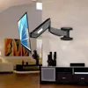 Gas Spring Arm 360 Swivel Computer LCD Wall Mount for 10-27 inch Monitor
