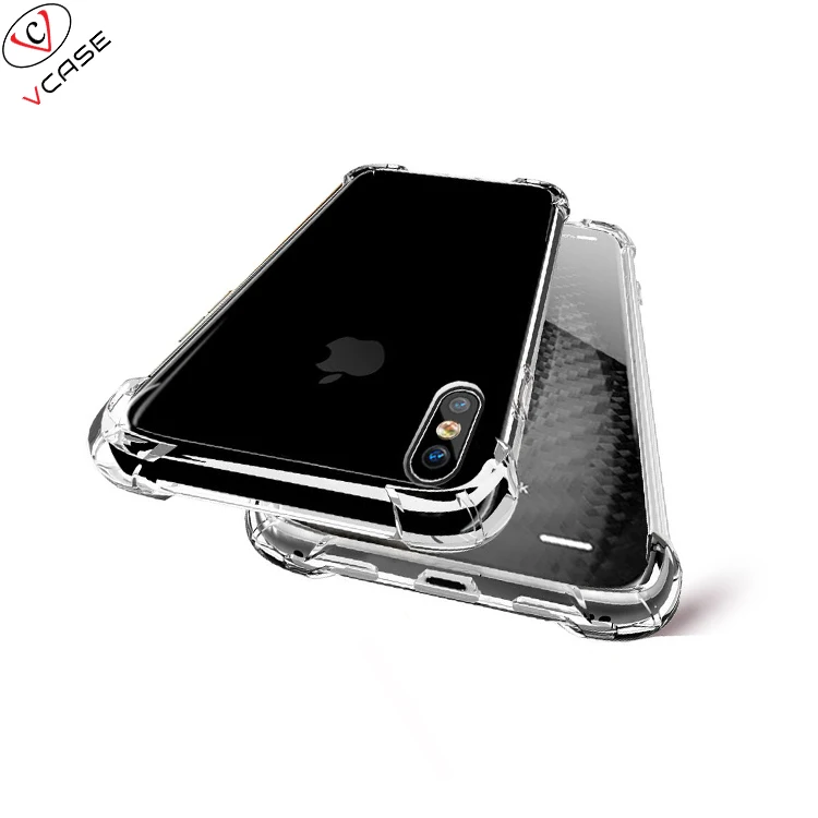 

VCASE Wholesale Factory Transparent Soft Feeling TPU Shockproof Phone Case for iphone XS MAX