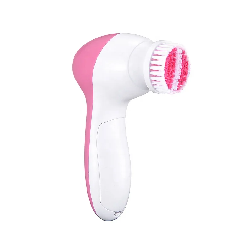 
Skin Care 5 in 1 Electric Facial Brush Face Washer Rotating Face Cleaning Machine Face Cleansing Tool Washing 