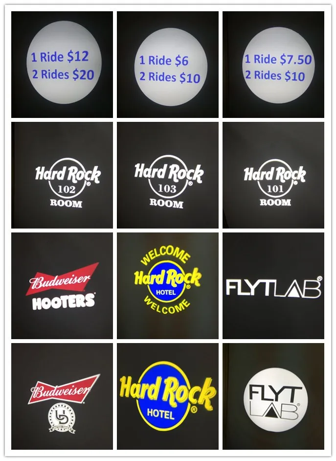 indoor recessed 10w lights store logo gobo projector for sale