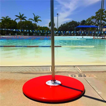 metal pole swimming pool