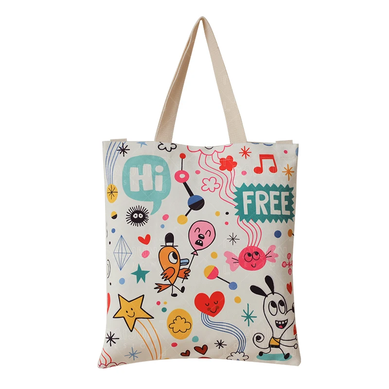 

Promotion custom color print travel cotton canvas shopping tote hand bag, Colors