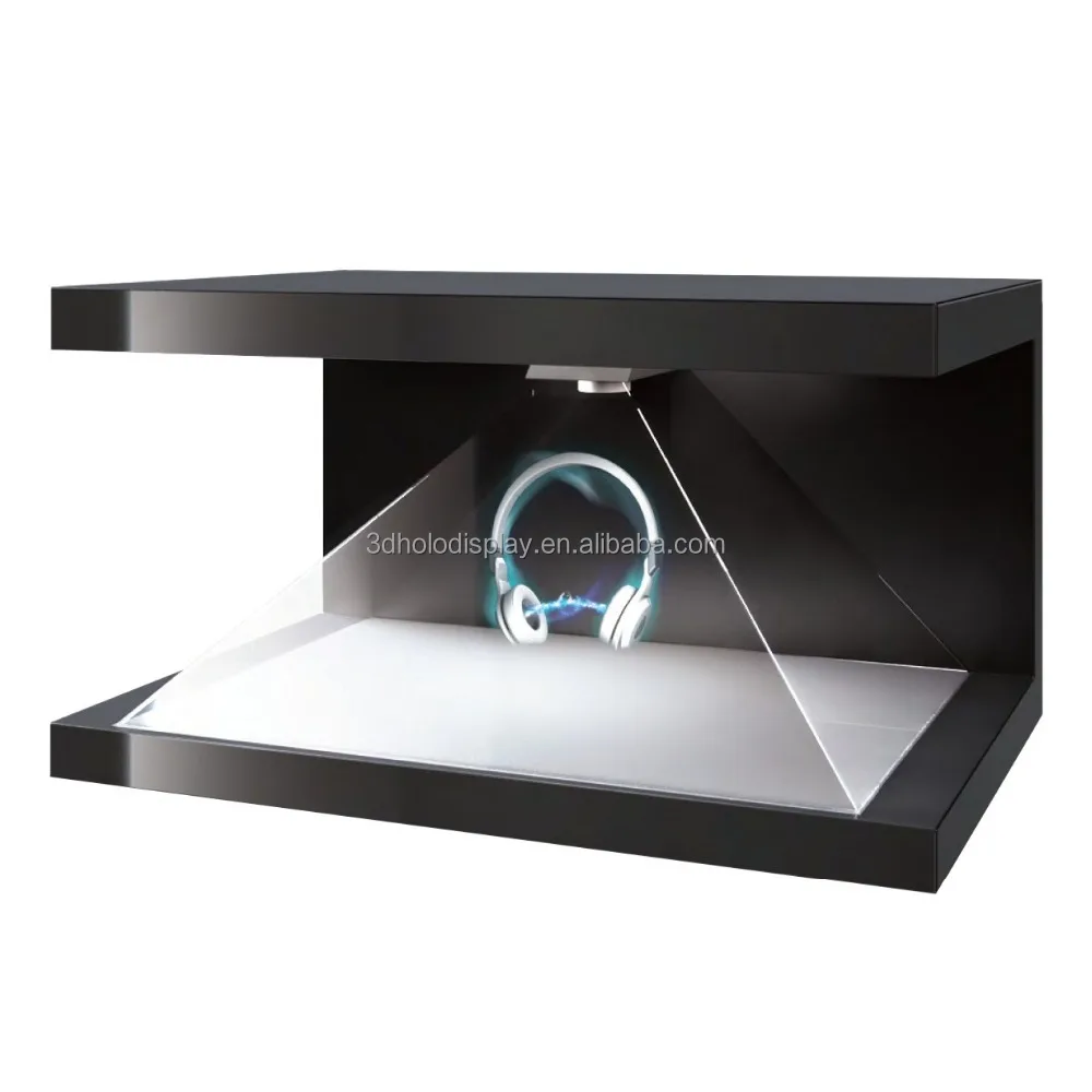 

3D Holographic Projector Hologram Pyramid Showcase Advertising Player