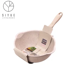 Image of Thicken medical stone multifunction frying egg steak pizza non-stick fryer pan