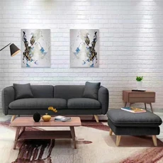 Living room furniture sets new model tv stand wooden furniture tv showcase