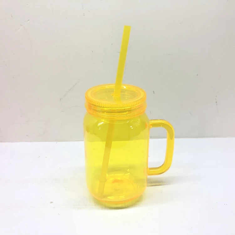 Plastic Cup With Handles And Straws Buy Plastic Cup With Lid And