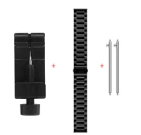 

OULUCCI 18mm 20mm 22mm Width Stainless Steel Band for Samsung Gear Sport S2 S3 Galaxy 42mm 46mm Watch Strap Metal Wristband