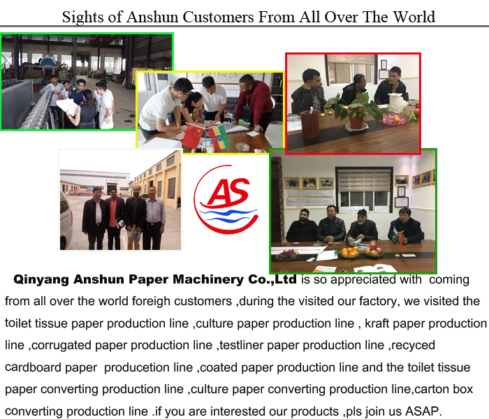 Waste Paper Make Facial Tissue Paper Machine Production Line On Sale