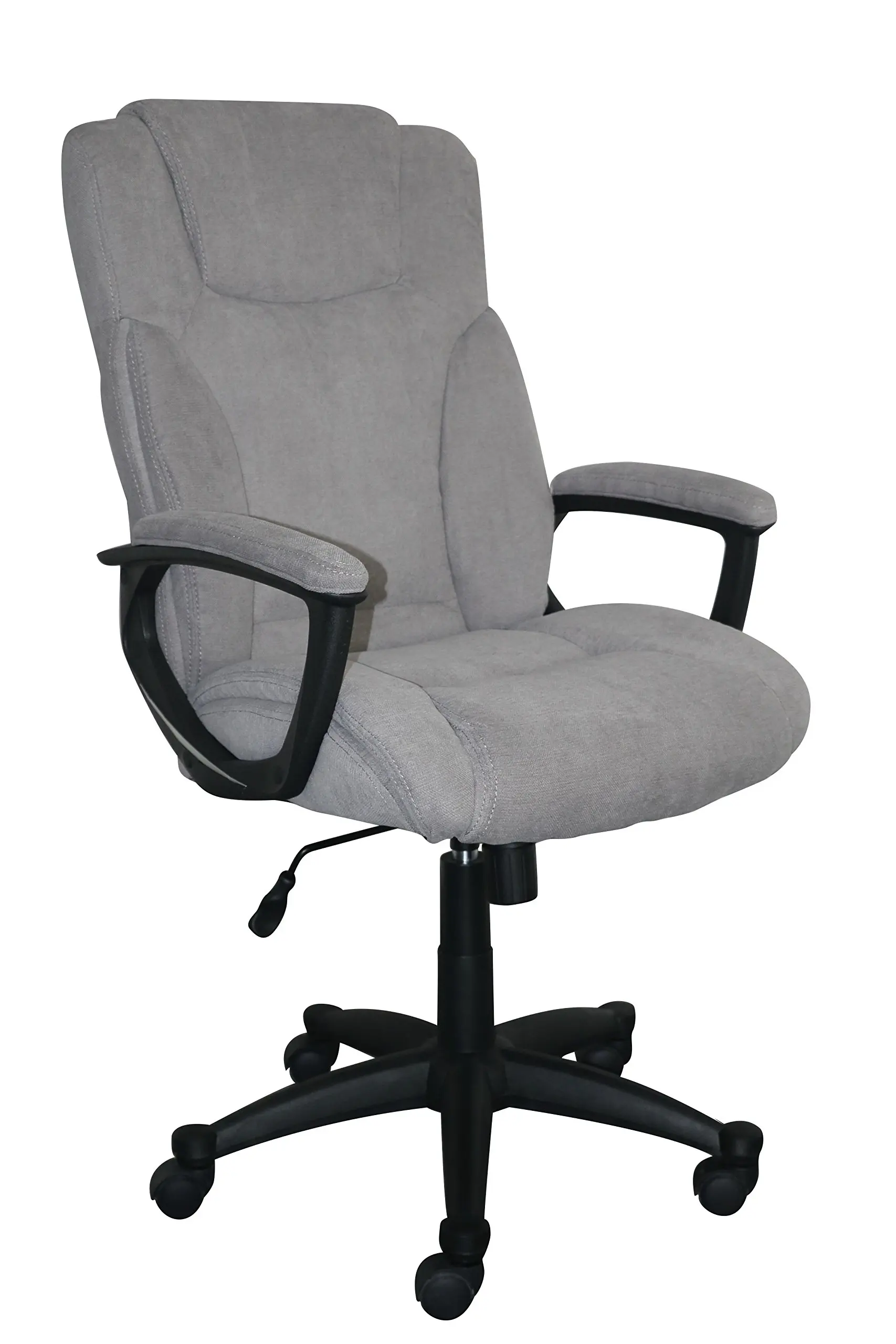 Serta Style Hannah II Office Chair, Microfiber, Gray