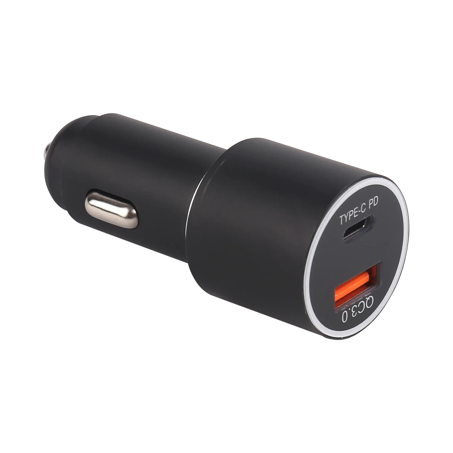 36w Dual Usb Type C Pd Car Charger Plug For Macbook For Ipad Type C