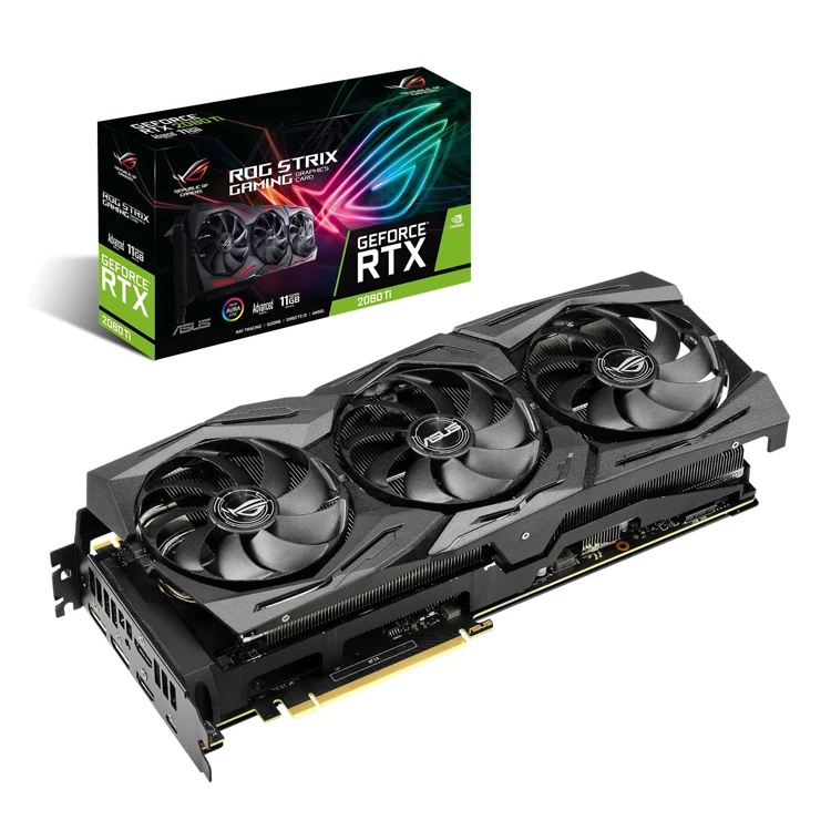 

New Original NVIDIA ASUS Geforce ROG STRIX RTX2080TI A11G GAMING with GDDR6 DirectX 12 TURING