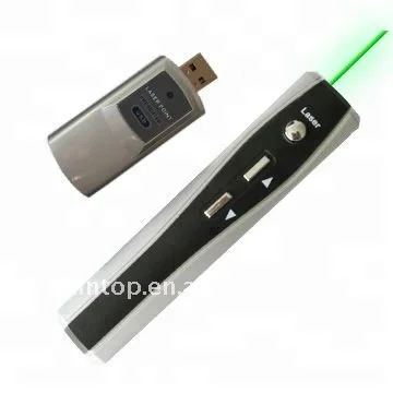 

Radio Frequency 2.4G Hz Green laser pointer for teaching/presentation