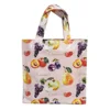 Eco friendly Reusable shopping bag with magnetic button portable pvc tote bag waterproof beach bag with rope handle
