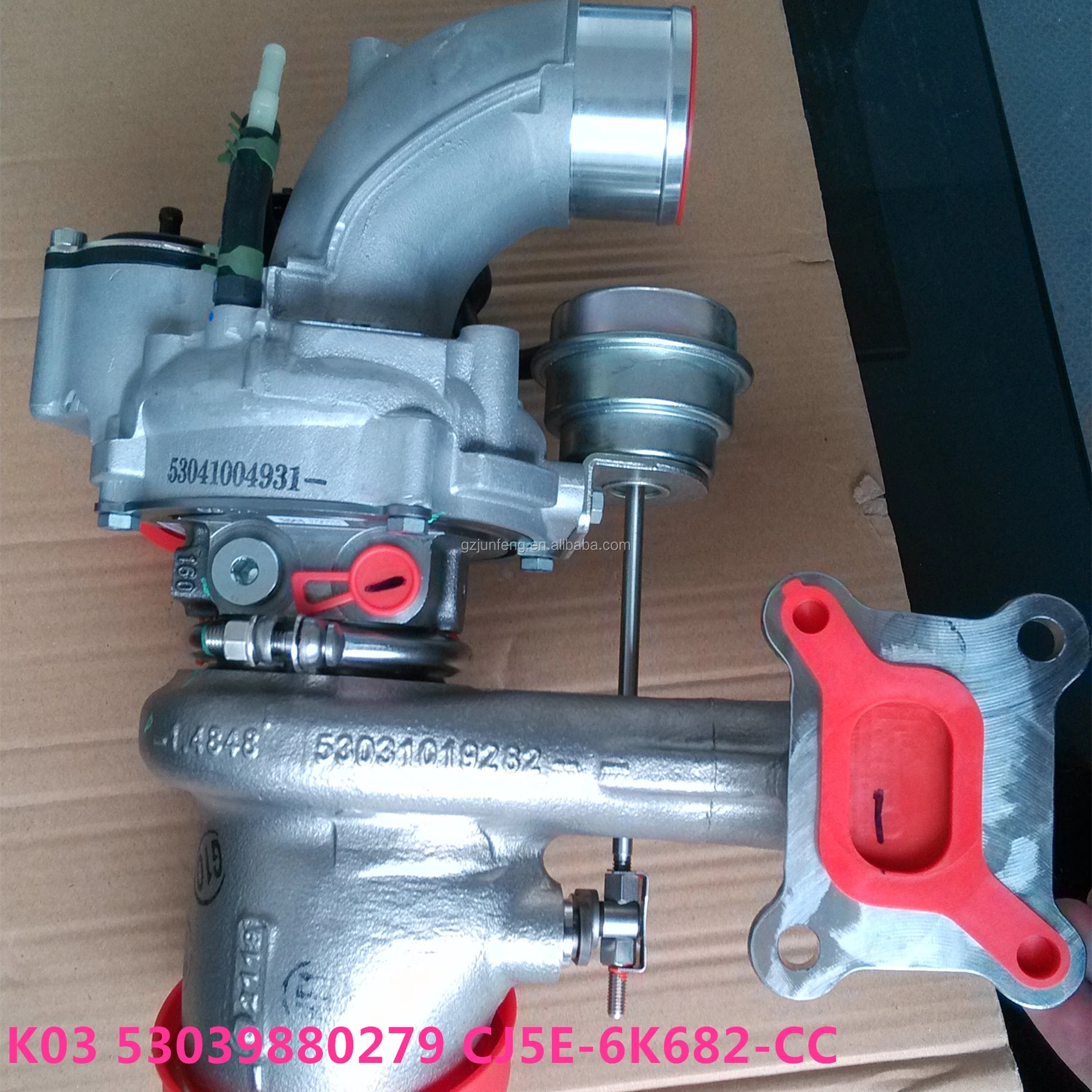 K03 Turbo 53039700279 Cj5e6k682cc Ecoboost Engine Turbocharger For Ford