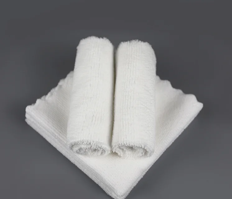 100% Cotton White Plain Disposable Hot And Cold Cleaning Wet Towel ...
