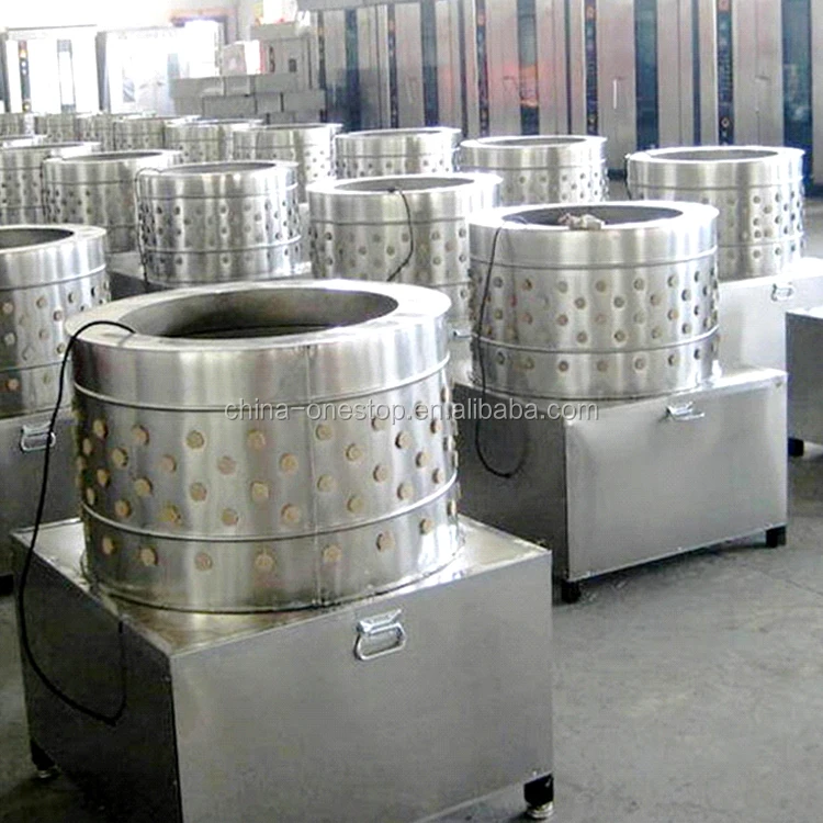 Economical poultry feather plucking machine for poultry slaughtering lines