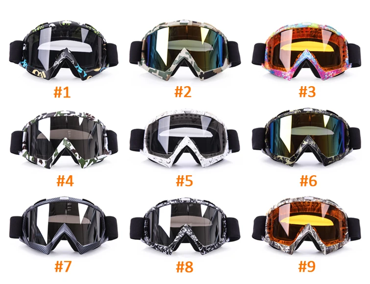 Wholesale Adult Custom Motocross Eyewear Anti-fog Motocross Mx Goggles ...